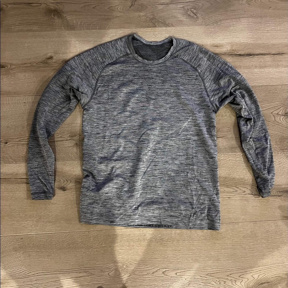 lululemon mens long sleeve workout shirt